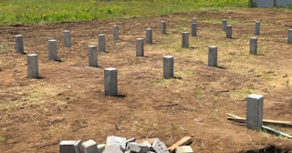 Фундамент на забивных жб сваях под ключ в Владимире - фундамент из забивных железобетонных свай цена от 3212 руб/м2
